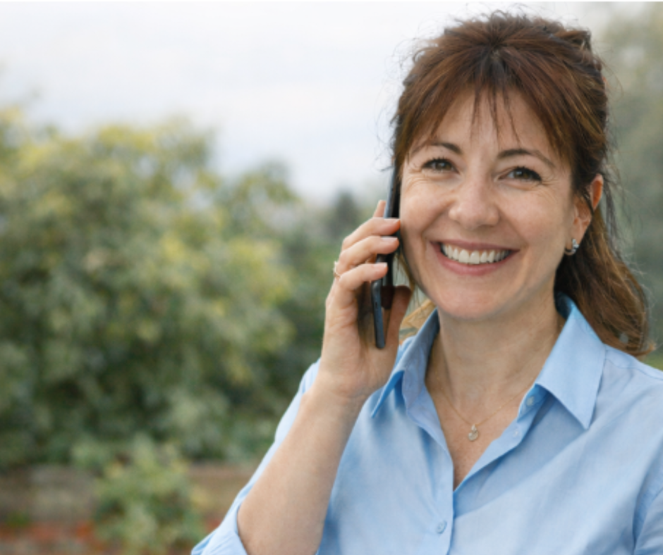 Paula providing practical Health and Safety support